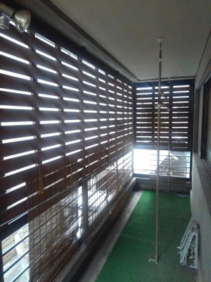 バルコニー囲い　施工前