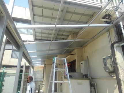 ソラリア　施工中2