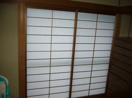 和室紙貼り障子～内窓へ