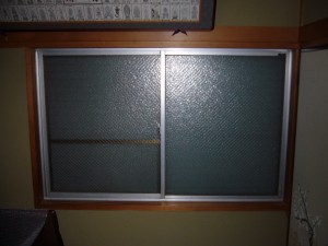 和室内窓取付前