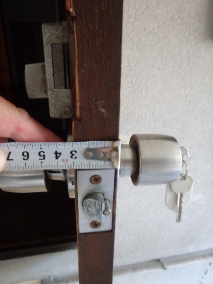 フロント部分のサイズ採寸