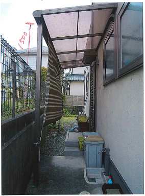 テラス前面パネル①