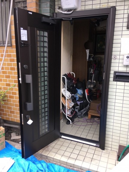 リフォーム玄関　施工後
