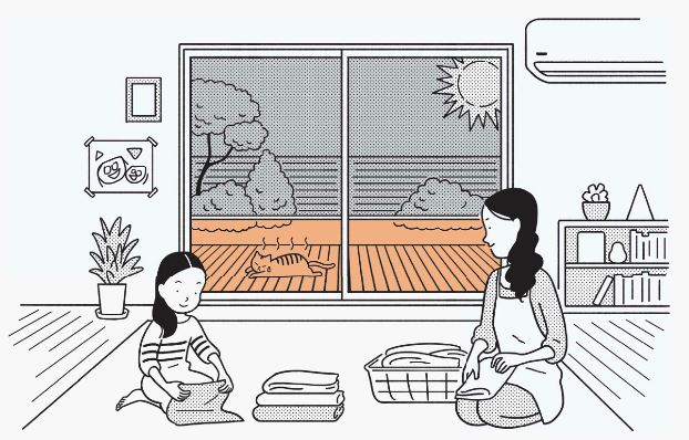 YKK AP プラマードU　内窓　日射＋日よけで夏が快適