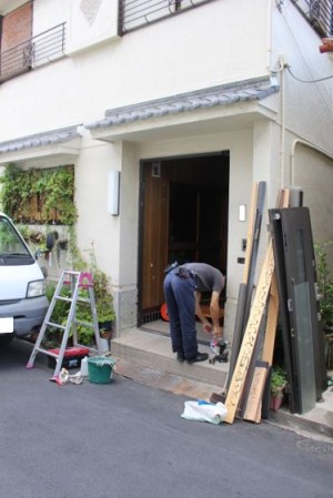 かんたんドアリモ　k様施工前