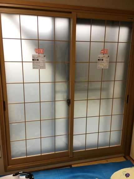 YKK　内窓　プラマードＵ　組子付き　ペアガラス