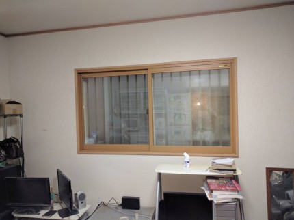 内窓　プラマードＵ　ペアガラス　断熱工事　防音工事