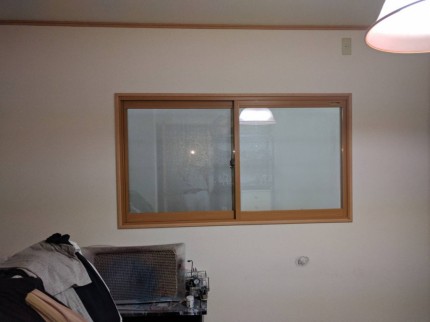 内窓　プラマードＵ　ペアガラス　断熱工事　防音工事