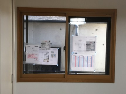 内窓工事　ＹＫＫ　プラマードＵ　断熱