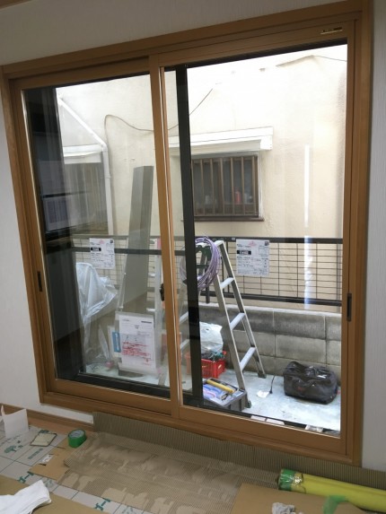 内窓工事　ＹＫＫ　プラマードＵ　断熱