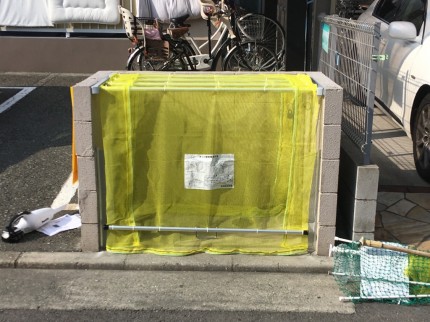 集合住宅向け　ゴミ捨て場クリーンストッカー