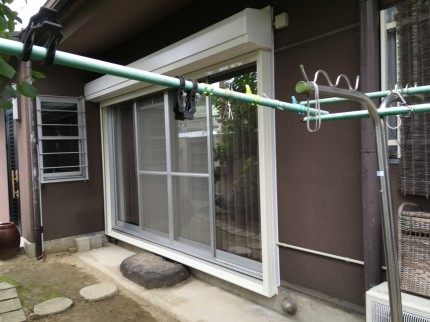 電動シャッター　幅広