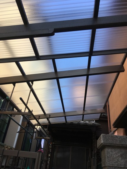 カーポート　波板　ポリカ