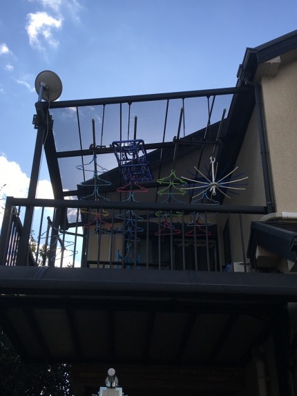 ベランダ　テラス　屋根材　ポリカ