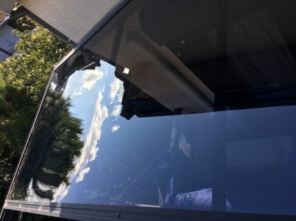 ベランダ　テラス　屋根材　ポリカ