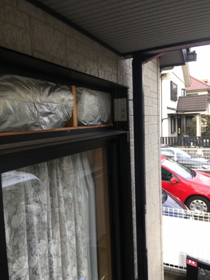 窓シャッター　リフォーム　電動シャッター