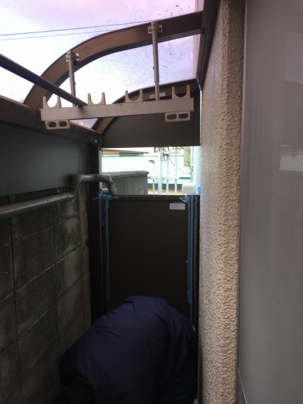 通用口　片開ドア