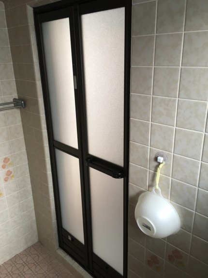 浴室折戸　リフォーム