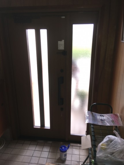 玄関リフォーム　ドアリモ