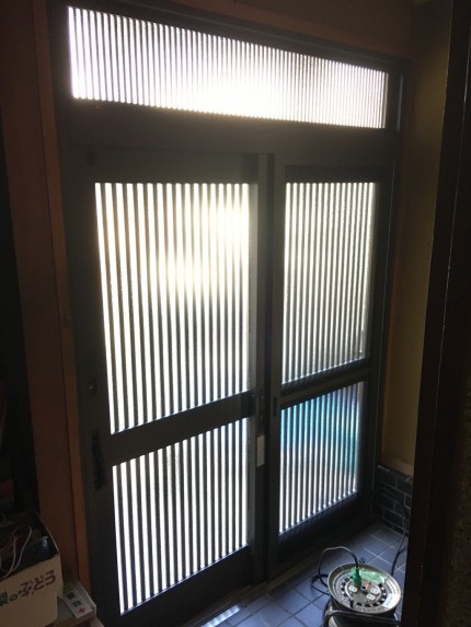 リフォーム玄関引戸