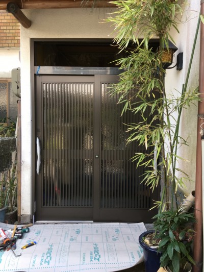 リフォーム玄関引戸