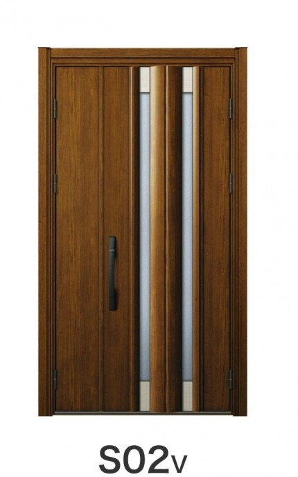 リフォーム玄関ドア　電気錠