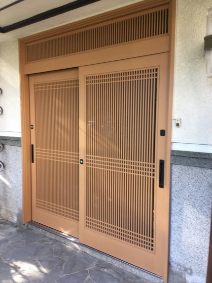 リフォーム玄関引戸