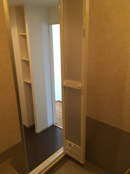 浴室折れ戸　浴室リフォーム