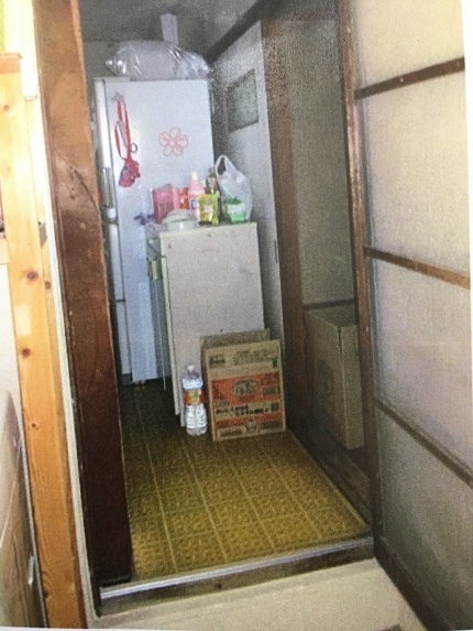 勝手口リフォーム　通風勝手口