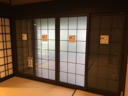 間仕切り用　内窓　木製建具