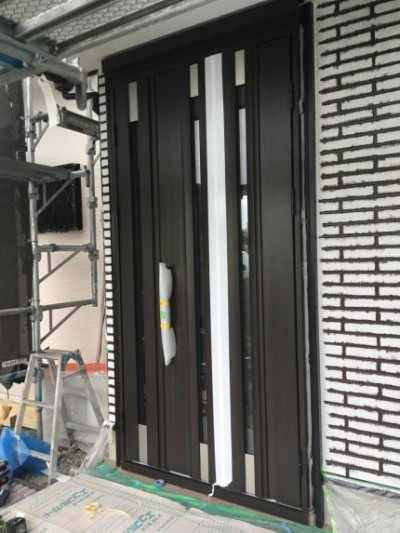 YKK　AP　ドアリモ　施工後