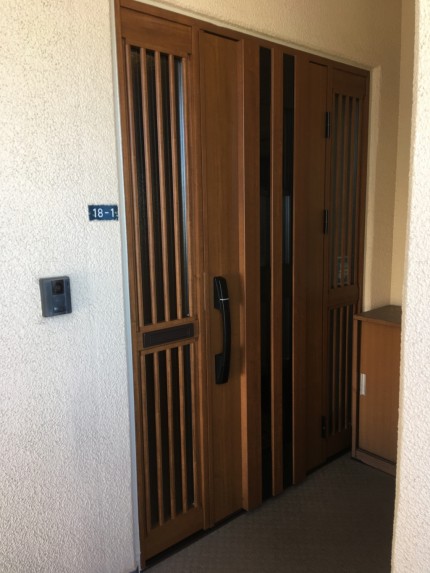 リフォーム玄関　両袖