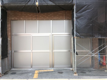 マンション　ゴミ置場リフォーム