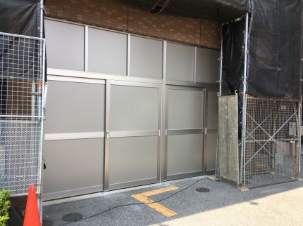 マンション　ゴミ置場リフォーム