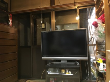 サッシ窓　4枚建て