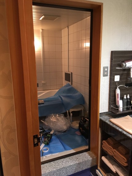 浴室扉　リフォーム