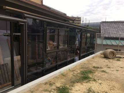 テラス屋根　エクステリア