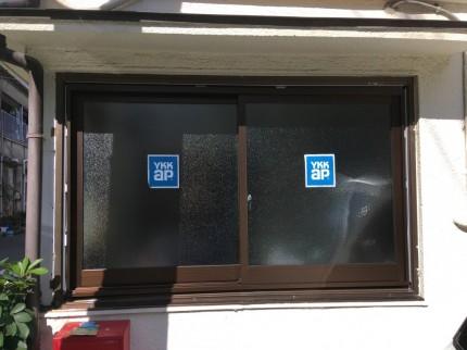 サッシ　カバー工事