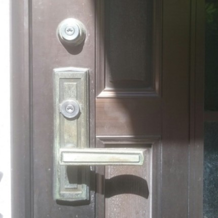 玄関シリンダー交換