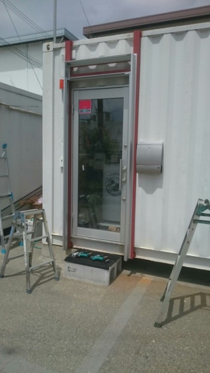 シャッター取付