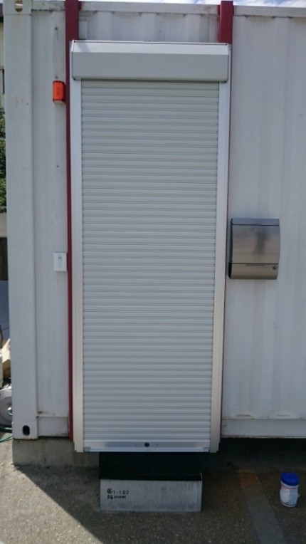 シャッター取付