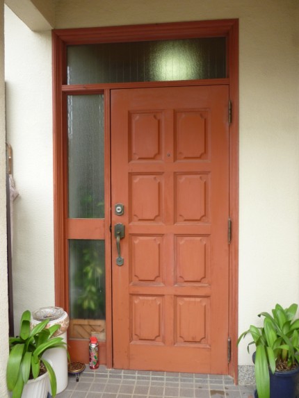 玄関ドア木製