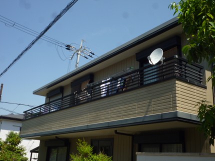 バルコニー屋根①