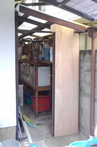 ドアの取付け場所