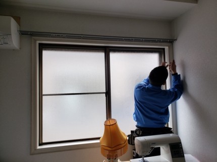 内窓寝室施工前