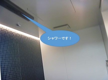 LIXIL バスルーム　天井シャワー