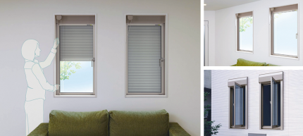 ＹＫＫ内部操作シャッター